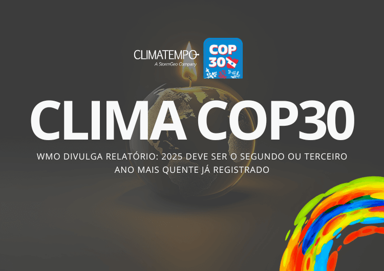Imagem da notícia WMO divulga relatório: 2025 deve ser o segundo ou terceiro ano mais quente já registrado