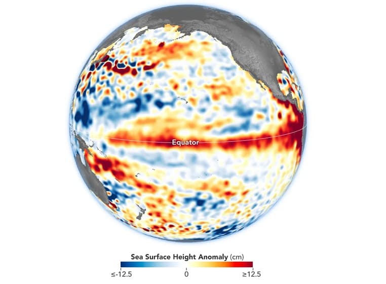 Imagem da notícia Risco de El Niño forte a muito forte está aumentando Imagem da notícia Risco de El Niño forte a muito forte está aumentando